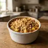 Crumble d'ananas fondant et croustillant : dessert exotique facile