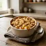 Crumble fondant à l'ananas frais : dessert gourmand et facile