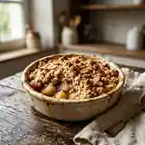 Crumble Poires Fondantes et Amandes