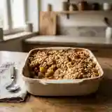 Crumble pommes-bananes à la cannelle : dessert gourmand et facile