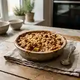 Crumble Pommes Épicé Crousti-Fondant