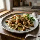 Cuisses de grenouille dorées au beurre citronné