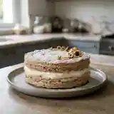 Dacquoise moelleuse aux amandes et noisettes