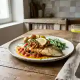 Daurade citronnée à la sauce provençale : recette facile et savoureuse