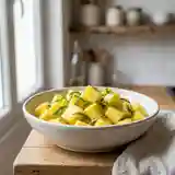Délice d'Ananas Frais au Basilic Aromatique