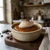 Délice de Crème Péruvienne au Chocolat, Caramel et Café