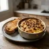 Délice fondant au fromage de chèvre frais