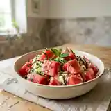 Délice Frais de Pastèque au Carré Frais