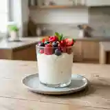 Délice glacé "Neige dans le pré" : dessert frais et léger