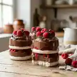 Délice Merveilleux Chocolat-Framboises : Dessert Gourmand et Raffiné