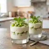 Délice onctueux au kiwi frais et crème légère