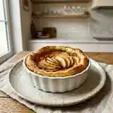 Délicieuse croustade aux pommes caramélisées au sirop d'érable