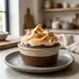 Délicieuse Semoule au Chocolat Meringuée : Dessert Gourmand et Facile