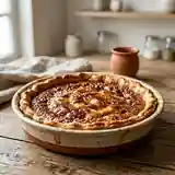 Délicieuse tarte au sucre roux fondante et gourmande