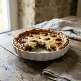 Délicieuse tarte aux pruneaux et fromage blanc : douceur fruitée et fraîcheur lactée
