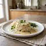 Délicieuse Timbale de Soles à la Crème onctueuse