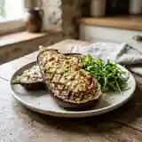 Délicieuses Aubergines Fondantes au Roquefort