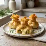 Délicieuses Aumônières au Chèvre, Poireau et Miel : Recette Facile et Gourmande