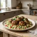 Délicieuses Boulettes d'Agneau à l'Orientale aux Épices Authentiques