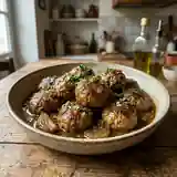 Délicieuses boulettes de bœuf aux oignons caramélisés et cumin parfumé