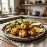 Boulettes de Crevettes Croustillantes au Gruyère
