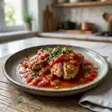 Délicieuses Cervelles de Mouton Sauce Tomate Maison