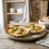 Délicieuses Coquilles Saint-Jacques à la Dunkerquoise