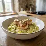 Délicieuses Coquilles Saint-Jacques aux Poireaux Fondants