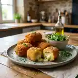 Délicieuses Croquettes au Bleu d'Auvergne de l'Aveyron