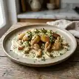 Délicieuses Cuisses de Grenouilles à la Crème onctueuse