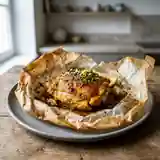 Délicieuses cuisses de poulet au paprika en papillote, recette facile et savoureuse