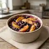 Délicieuses Pommes aux Myrtilles Fondantes