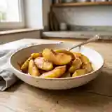 Délicieuses pommes sautées caramélisées à la cannelle