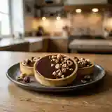 Délicieuses Tartelettes au Chocolat Noir et Noisettes Entières