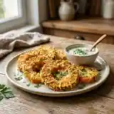 Délicieuses Tranches de Courge Panées au Fromage Fondant