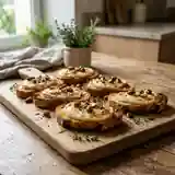 Délicieux amuse-gueules au fromage et aux amandes pour apéritif