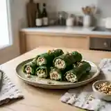Délicieux Apéritif aux Feuilles de Cerisier Farcies