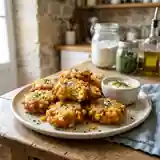 Délicieux Beignets de Maïs Dorés et Croquants