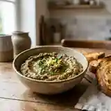 Délicieux Caviar d'Aubergine au Gingembre Frais