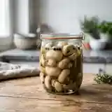Délicieux Champignons Marinés au Vinaigre Maison