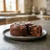 Délicieux gâteau moelleux au chocolat et abricots confits