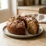 Délicieux gâteau moelleux aux noix et au rhum