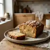 Délicieux gâteau moelleux aux pommes et noix