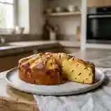 Délicieux gâteau moelleux aux pommes fait maison