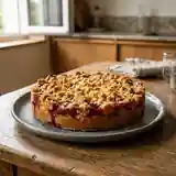 Délicieux Kruszanek Polonais : Gâteau aux miettes croustillantes