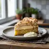 Délicieux Kvæfjordkake Norvégien : Gâteau Meringué aux Amandes et Crème Vanillée
