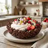 Nid de Pâques Chocolat et Fruits Rouges