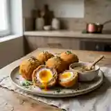 Délicieux œufs de caille à l'écossaise : recette facile et gourmande