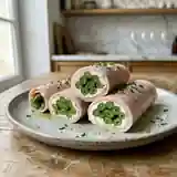 Délicieux Roulé de Jambon aux Haricots Verts Frais