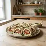 Délicieux roulés à la tomate frais et gourmands